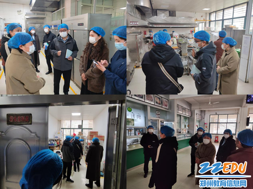 05家委會成員實(shí)地考察餐廳、后廚